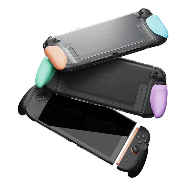 Savage Raven by Skull & Co. FissionGrip:Revolutionary Split Protective Case For Nintendo SWITCH 2