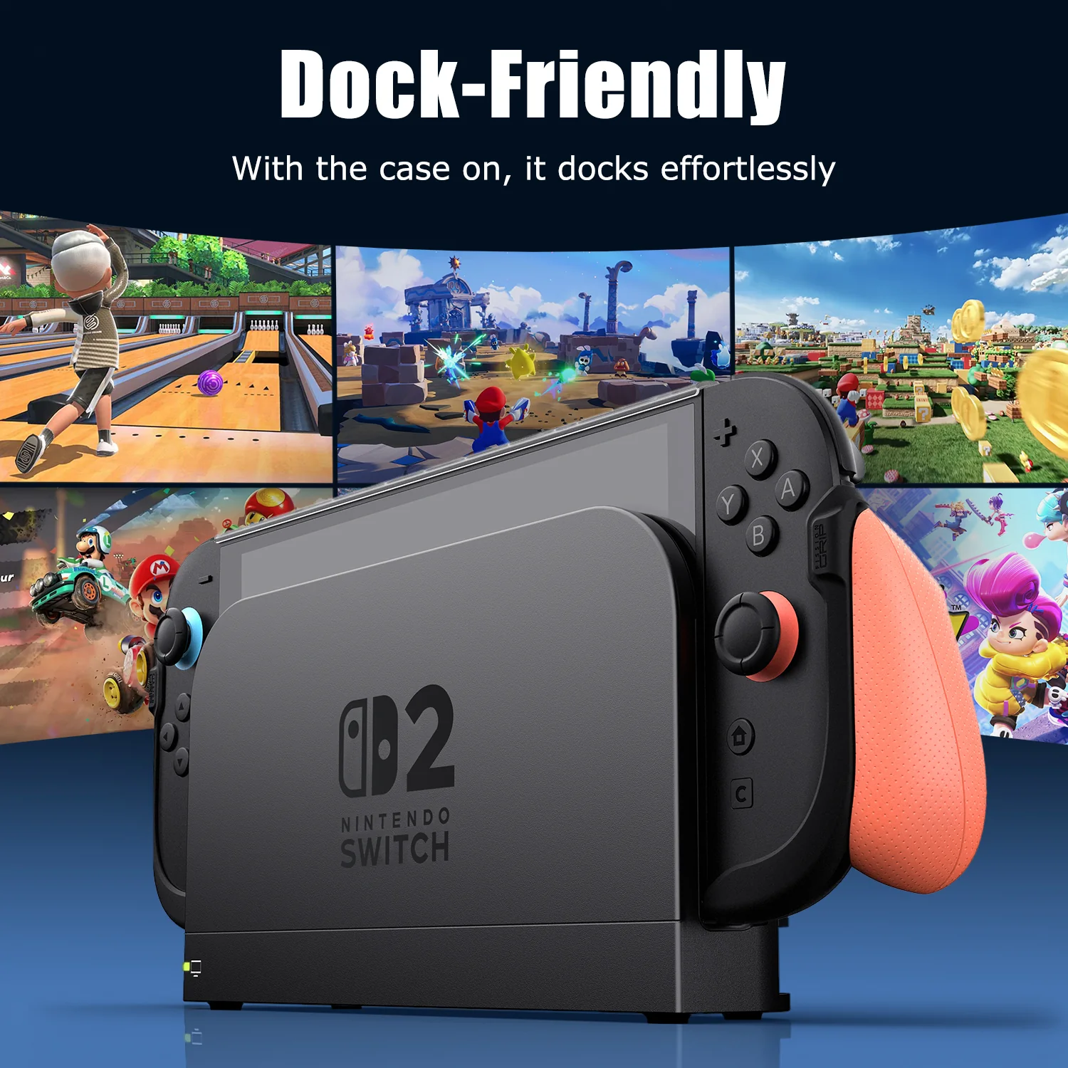 Savage Raven by Skull & Co. FissionGrip:Revolutionary Split Protective Case For Nintendo SWITCH 2 - Image 3