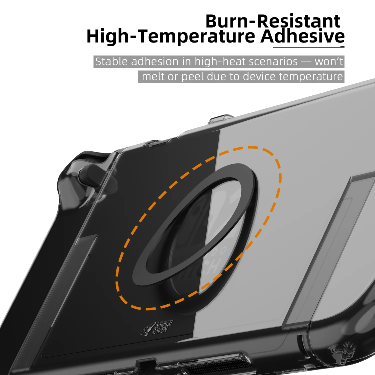 Savage Raven by Skull & Co. – MagStand Magnetic Ultra-Thin Ring Stand Compatible with Switch 2/Steam Deck/ROG Ally/Apple MagSafe Devices - Image 4