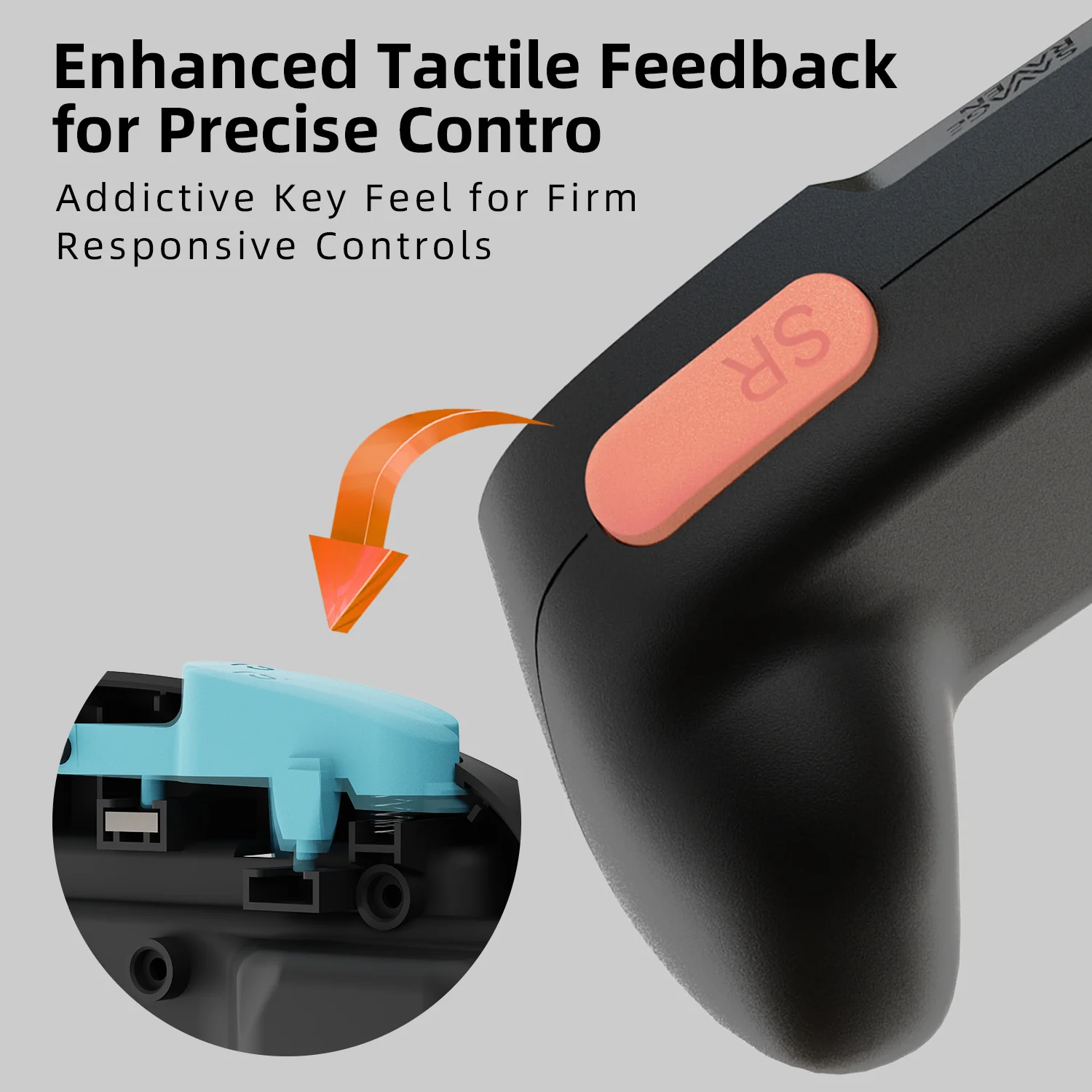 Savage Raven by Skull & Co. MiniGrip: Joy-Con Grip for Nintendo SWITCH2 - Image 3