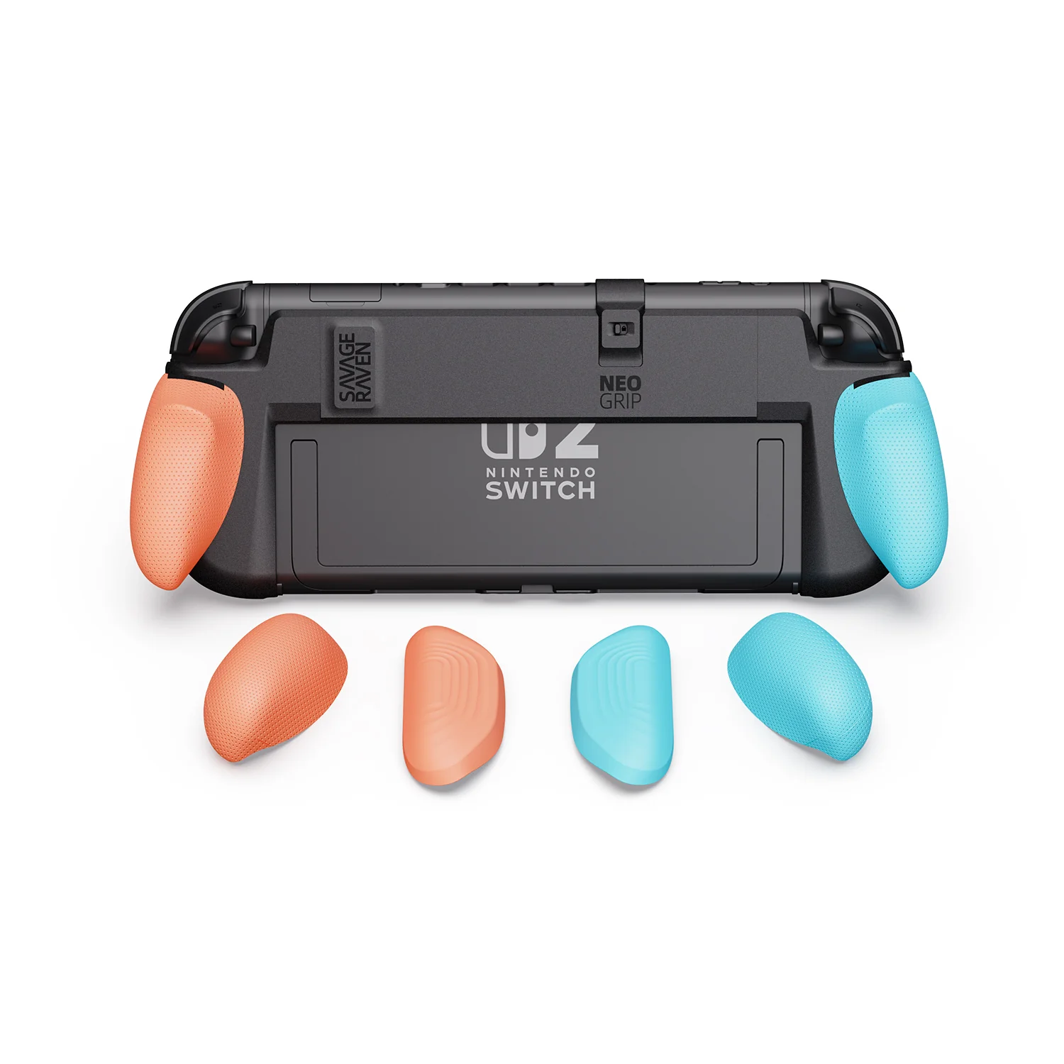 Savage Raven by Skull & Co.NeoGrip: An Ergonomic Grip for Nintendo Switch 2 (Dock-Friendly) - Image 13