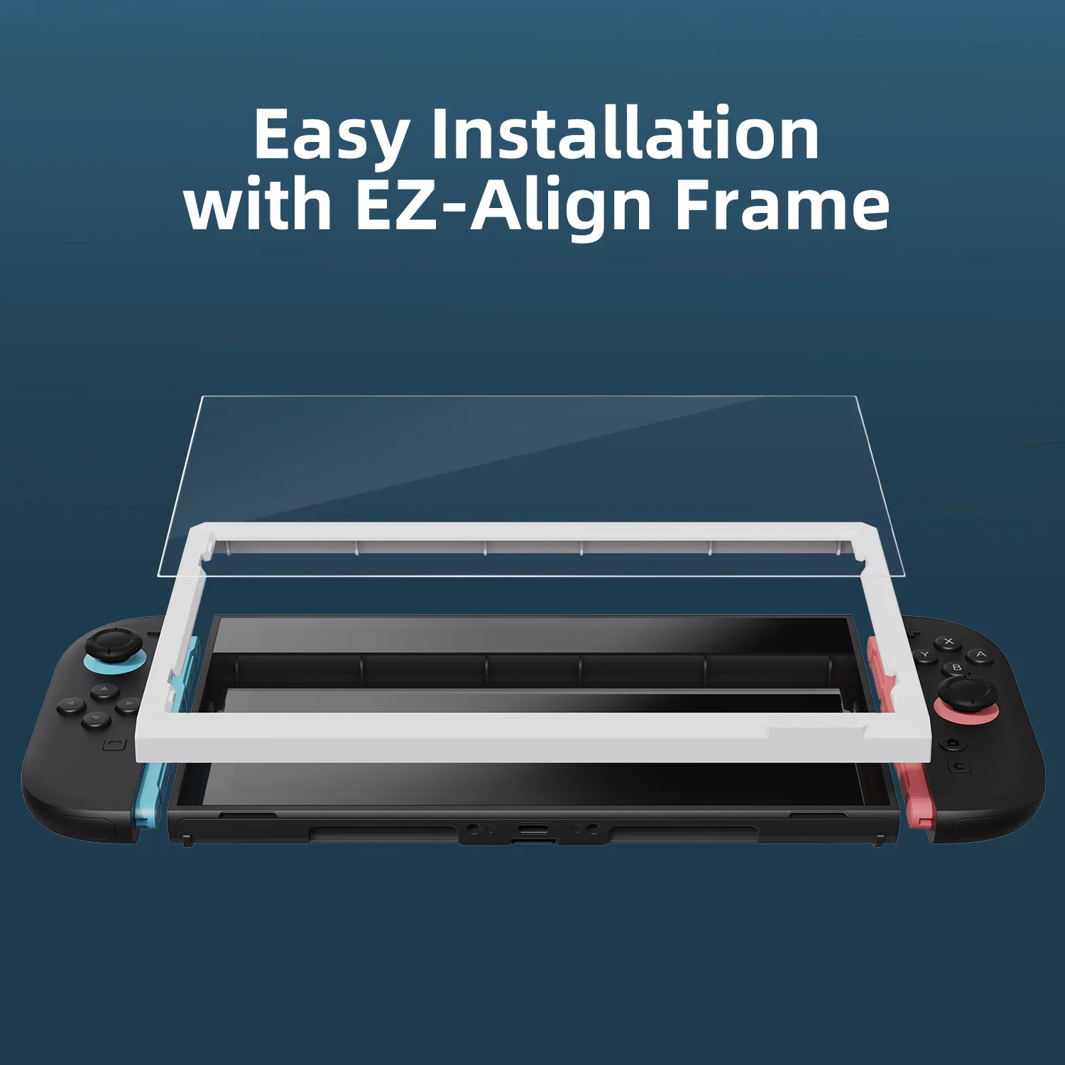 Savage Raven by Skull & Co. Tempered Glass Screen Protector with EZ-Align Frame for Nintendo Switch 2(2 Pack) - Image 6