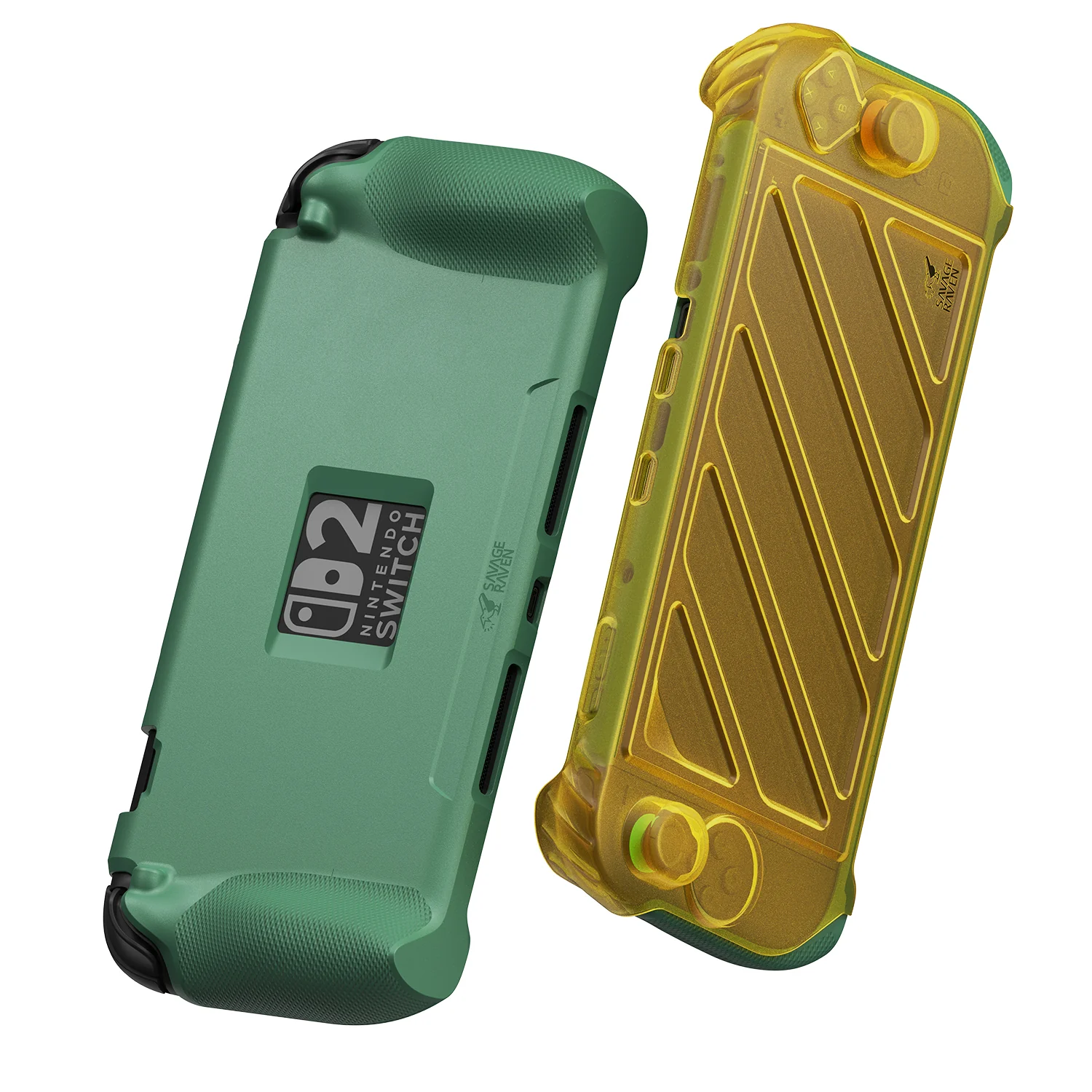 Savage Raven by Skull & Co. The HardShell Front Cover for Switch 2 StandGrip - Image 4